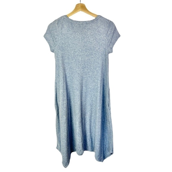 J. Jill Pure Jill Light Blue Terry Swing Mini Dress XS - Picture 2 of 5